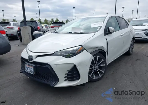 2017 Toyota Corolla Xse из США, поврежденный, VIN 5YFBURHE6HP610763